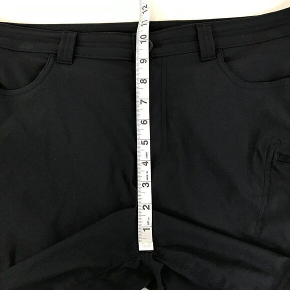 Eddie Bauer Trail Short Women's Plus Size 14 Black Stretch Active Travel Outdoor - Picture 5 of 9